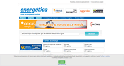 Desktop Screenshot of guia.energetica21.com